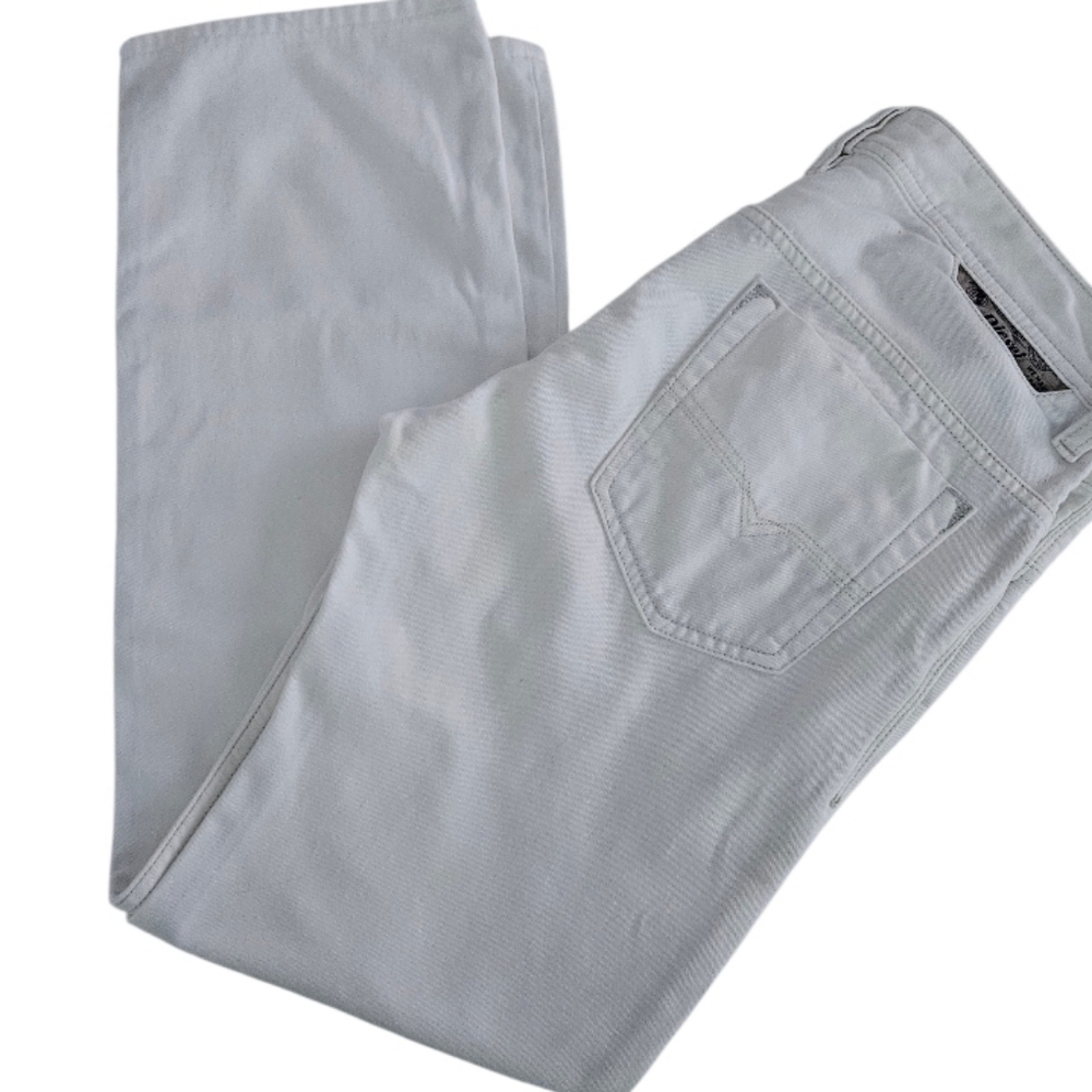 Diesel SAFADO W30 L34 Men's White Slim Straight Reg Fit  Jeans - Picture 6 of 12